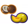 LEAN TOYS Lernpuzzle für Babys Früchte 5 Teile 40 Teile