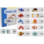 LEAN TOYS Lernpuzzle Die Welt der Ozeane Puzzle 10 Verbindungen