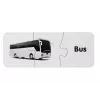 LEAN TOYS Lernpuzzle Transport Puzzle 10 Verbindungen