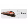LEAN TOYS Lernpuzzle Transport Puzzle 10 Verbindungen