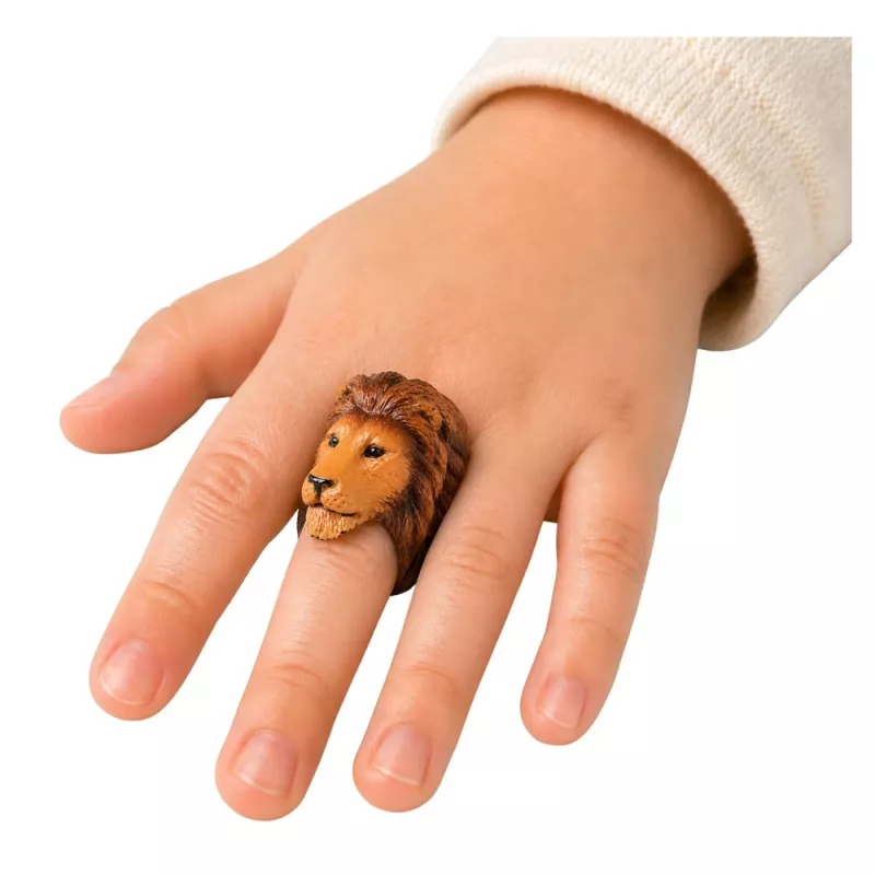 LEAN TOYS Lernring für Handtiere Löwe