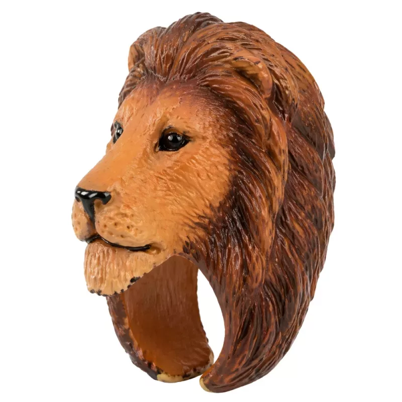 LEAN TOYS Lernring für Handtiere Löwe