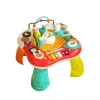 LEAN TOYS Lerntisch Interaktives Musikpanel Klavier 2 in 1 Rot