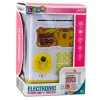 LEAN TOYS Elektronische Safe-ATM-Sparbüchse mit PIN für Kinder Capybara Gelb