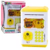 LEAN TOYS Elektronische Safe-ATM-Sparbüchse mit PIN für Kinder Capybara Gelb