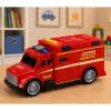 LEAN TOYS Einsatzfahrzeug Krankenwagen Licht Sound Rot 1:32