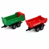 LEAN TOYS Bauernhof-Set mit Traktor, landwirtschaftlichen Fahrzeugen, Tieren und Zubehör – 28-teiliges Spielset