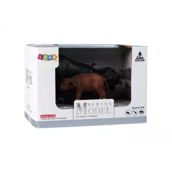 LEAN TOYS Figur Büffelkalb Afrikanische Zootiere
