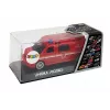 LEAN TOYS Feuerwehrauto mit Zugband, Licht und Sound