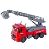 LEAN TOYS Feuerwehrwagen DIY Schraubendreher Rot