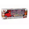 LEAN TOYS Feuerwehrwagen Abschleppwagen Spielzeugautos Set