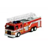 LEAN TOYS Feuerwehrfahrzeug mit Leiter 1:32