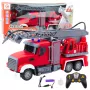 LEAN TOYS Feuerwehrfahrzeug mit Wasserwerfer 1:24 RC-Fahrzeug