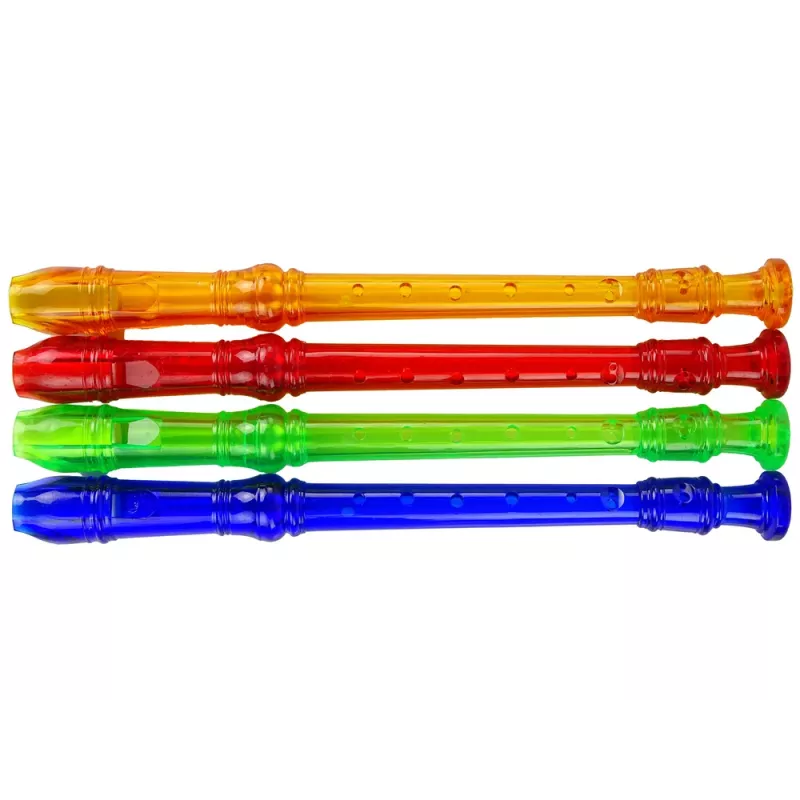 LEAN TOYS Flöte Musikinstrument für Kinder 33 cm
