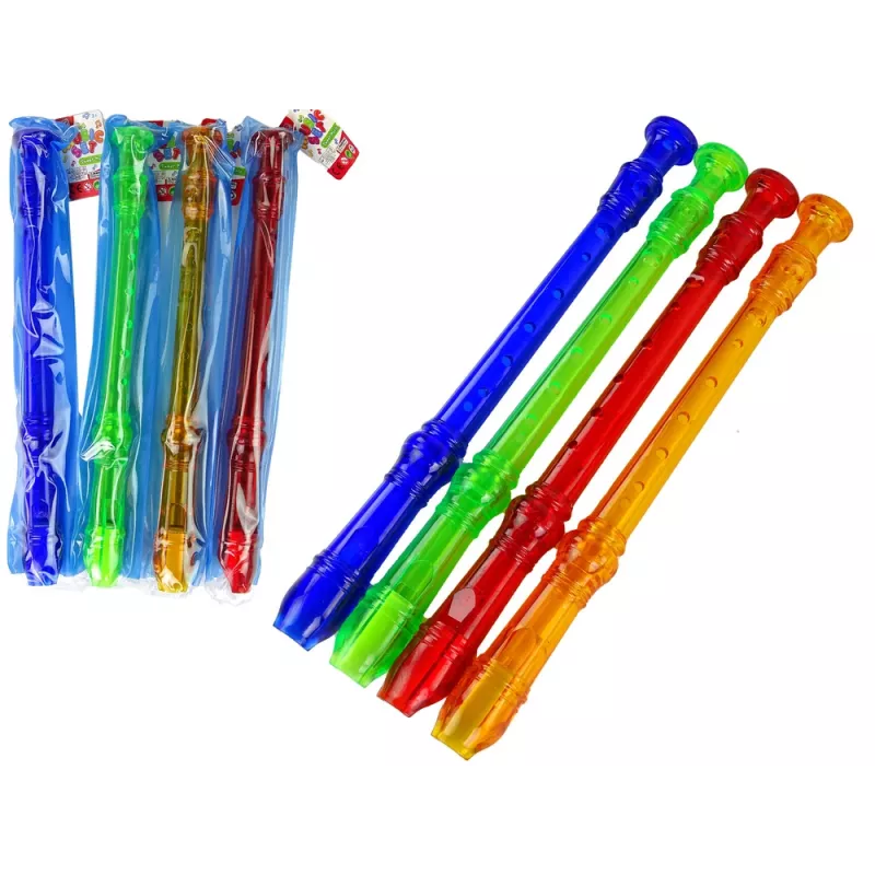 LEAN TOYS Flöte Musikinstrument für Kinder 33 cm