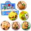 LEAN TOYS Schaumstoffball für Hüpfspaß Capybara 6,5 cm