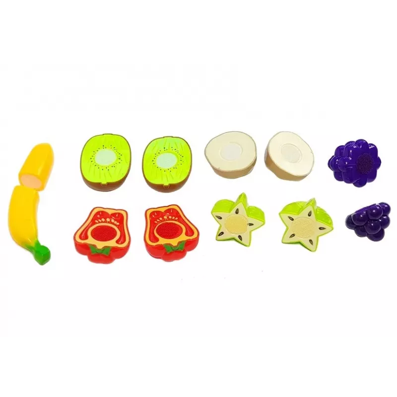 LEAN TOYS Obst- und Gemüse-Schneideset