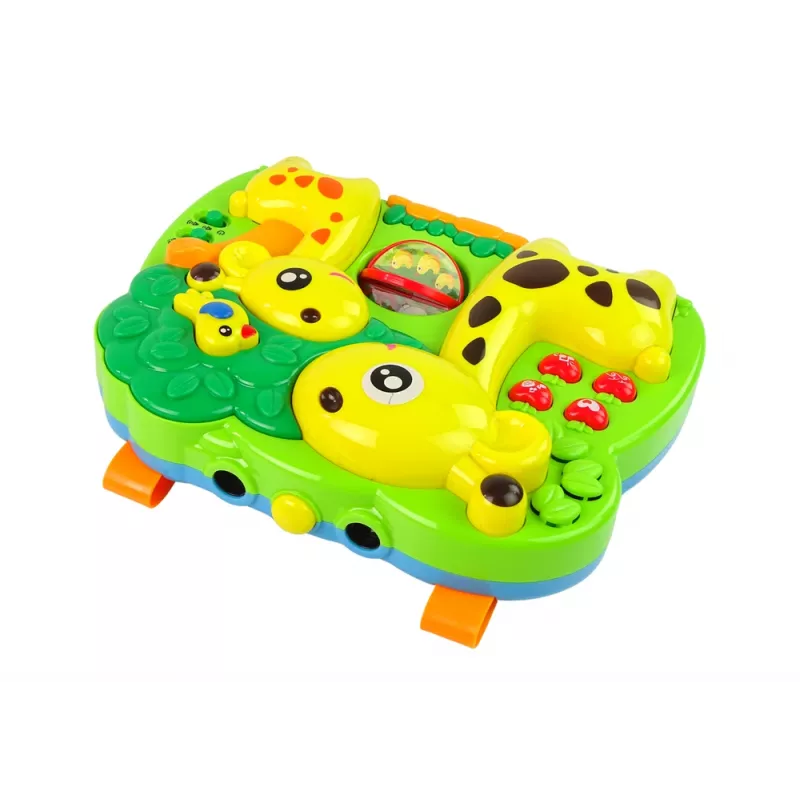 LEAN TOYS Giraffe 2in1 Projektor - Bett-Mobile für Babys