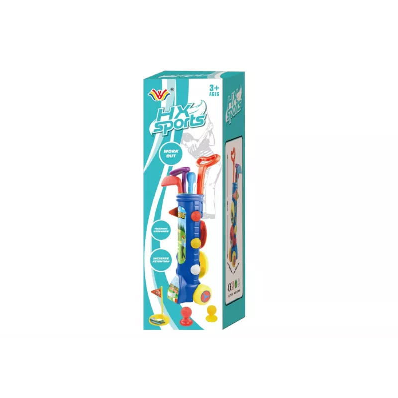 LEAN TOYS Golf Set für Kinder Mini Golf Spiel mit Freunden