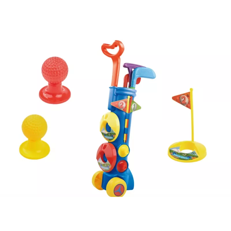 LEAN TOYS Golf Set für Kinder Mini Golf Spiel mit Freunden