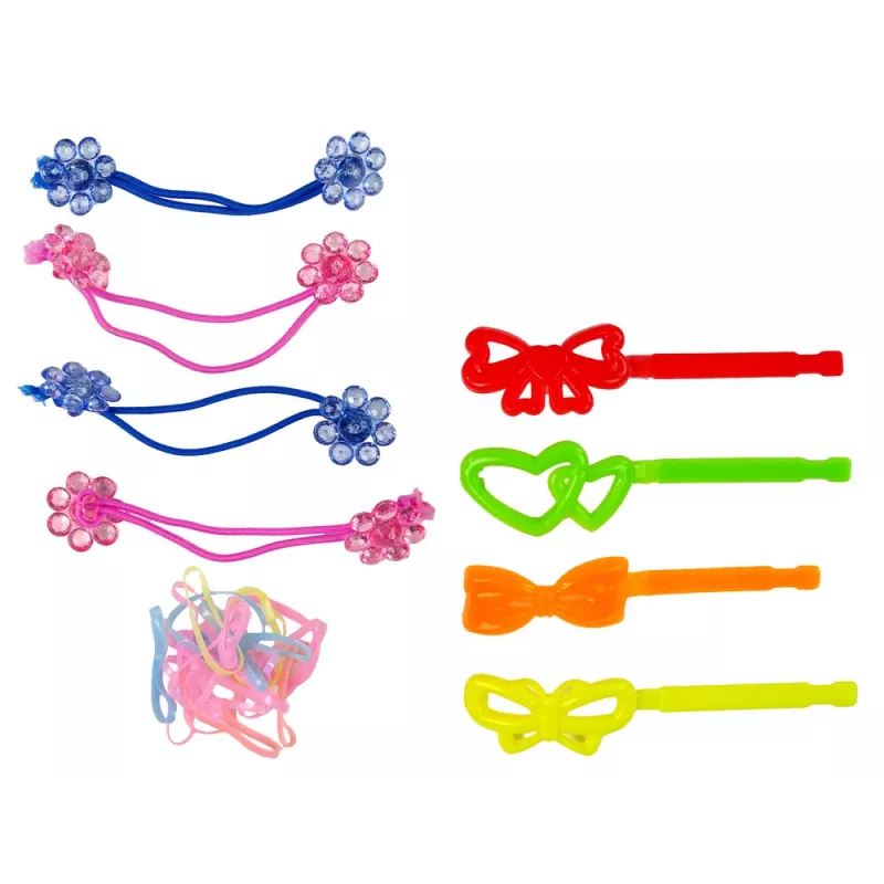 LEAN TOYS Haar-Malset für Kinder 5 Farben Radierer