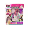 LEAN TOYS Haar-Färbeset mit Glätteisen und Strähnen, 6 Farben