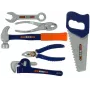 LEAN TOYS Handyman Set Werkzeuge Schraubendreher Hammer Säge