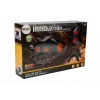 LEAN TOYS Riesige batteriebetriebene Spinne ferngesteuert R/C Schwarz-Orange