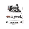LEAN TOYS Huge Train mit Sound, Licht und Rauch 206,5 cm x 153,5 cm