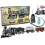 LEAN TOYS Huge Train mit Sound, Licht und Rauch 206,5 cm x 153,5 cm