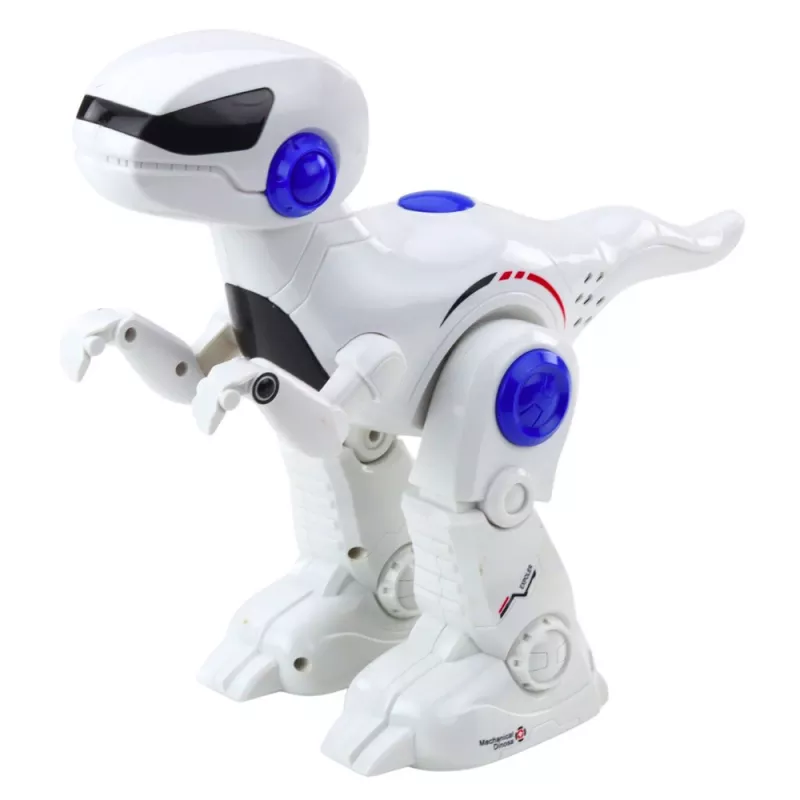 LEAN TOYS Intelligenter RC-Dinosaurier-Roboter ferngesteuerter Tyrannosaurus Rex – 2,4 GHz, LED-Augen, Brüllgeräusche