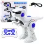 LEAN TOYS Intelligenter RC-Dinosaurier-Roboter ferngesteuerter Tyrannosaurus Rex – 2,4 GHz, LED-Augen, Brüllgeräusche