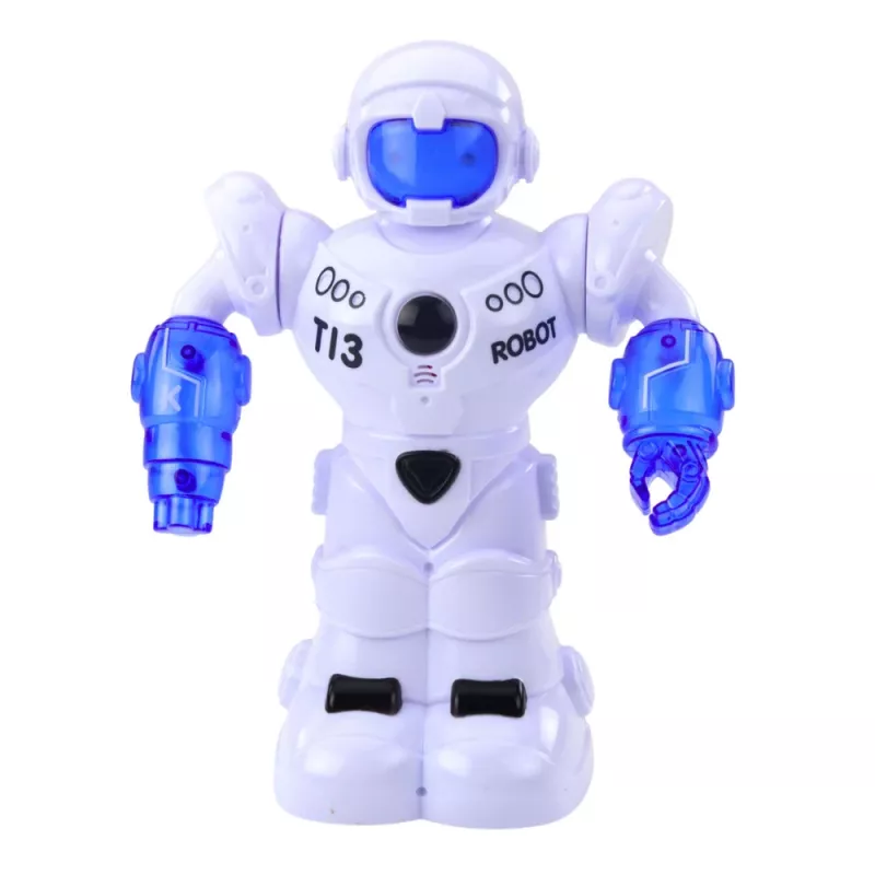 LEAN TOYS Intelligenter ferngesteuerter Roboter mit RC-Fernbedienung, Lichtern und Sounds