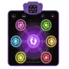 LEAN TOYS Interaktive Tanzmatte für Kinder mit Bluetooth 5.0, 5 Spielmodi & 3 Sprachen