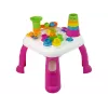 LEAN TOYS Interaktiver Lerntisch Ballsortierer Rutsche Pink