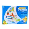 LEAN TOYS Interaktives Pinguin-Rolltreppen-Set für Kinder