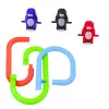 LEAN TOYS Interaktives Pinguin-Rolltreppen-Set für Kinder