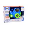 LEAN TOYS Interaktive Fotokamera für Babys mit Melodien aus Licht und Klang, blaue Farbe