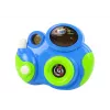 LEAN TOYS Interaktive Fotokamera für Babys mit Melodien aus Licht und Klang, blaue Farbe