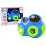 LEAN TOYS Interaktive Fotokamera für Babys mit Melodien aus Licht und Klang, blaue Farbe