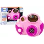 LEAN TOYS Interaktive Fotokamera für Babys mit Melodien aus Licht und Klang, Farbe Pink