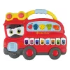 LEAN TOYS Interaktives Klavier Feuerwehr Sound Tiere Fahrzeuggeräusche Melodien