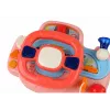LEAN TOYS Interaktives Rosa Lenkrad Fahrsimulator Multifunktional