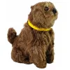 LEAN TOYS Interaktiver Plüschhund mit weichem Fell - Streicheln Sie seinen Kopf und lernen Sie seine Funktionen