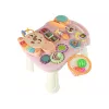 LEAN TOYS Interaktiver Lauflernwagen und Aktivitätstisch 2in1 Pink