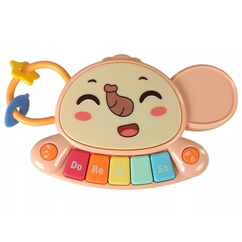 LEAN TOYS Interaktiver Lauflernwagen und Aktivitätstisch 2in1 Pink