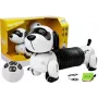 LEAN TOYS Interaktiver Roboterhund, ferngesteuert, Musik, Sound, Fernbedienungsball