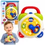 LEAN TOYS Interaktive sensorische Wecker für Kleinkinder mit Licht und Sound - Fuchs-Design, USB-C wiederaufladbar