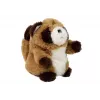 LEAN TOYS Interaktives Plüschtier Waschbär zum Nachsprechen