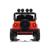 LEAN TOYS Jeep Rubicon DK-JWR558 24V Orange Batteriebetriebenes Kinderfahrzeug mit elternferngesteuerter Fernbedienung